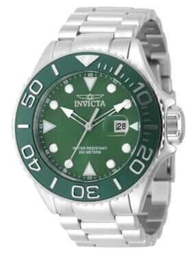 Invicta Pro Diver Men's Watch - 52mm, Steel (49638)